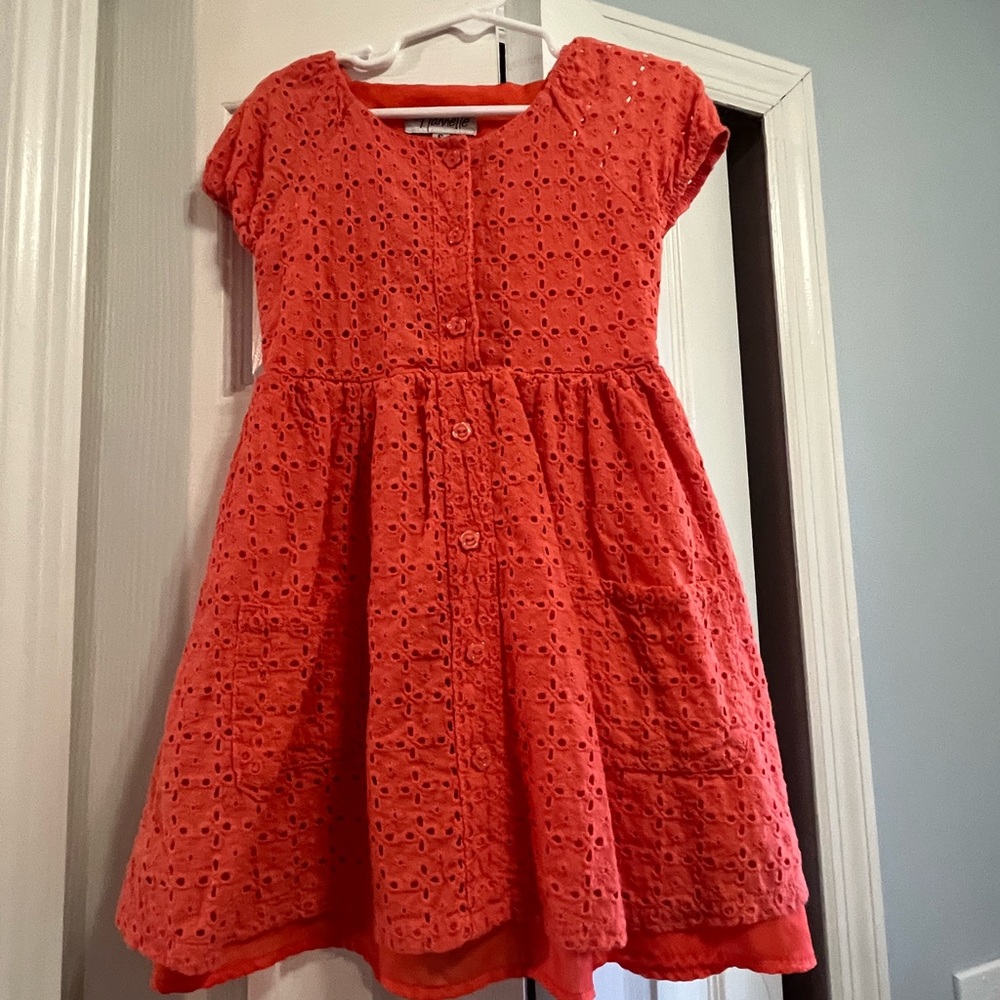 Size 6 girls short sleeve dresses